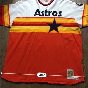 HOUSTON ASTROS throwback baseball  jersey Mitchell & Ness Cruz #25